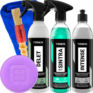 Kit Sintra Fast Apc Painel Intense Limpa Pneu Delet Vonixx em Oferta na Shopee