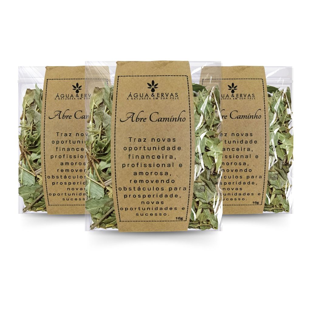 Erva Abre Caminho Desidratada P/ Banho | Ritual | Defumação kit com 3 pacotes em Oferta na Shopee