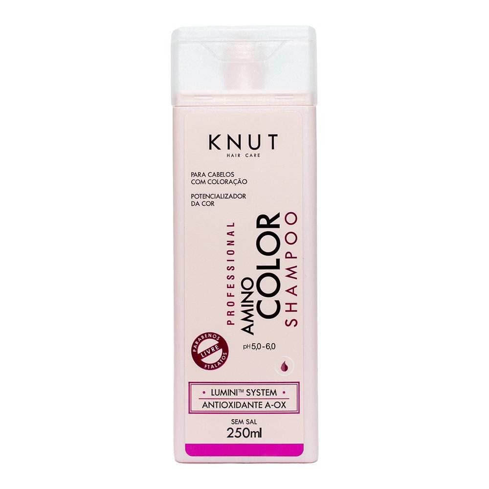 KNUT Shampoo Amino Color 250ml em Oferta na Shopee
