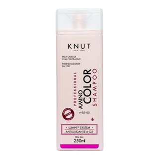 KNUT Shampoo Amino Color 250ml em Oferta na Shopee