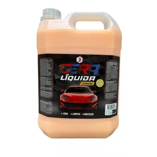 Cera Liquida Automotiva Carnaúba Revitalizadora 5Lts