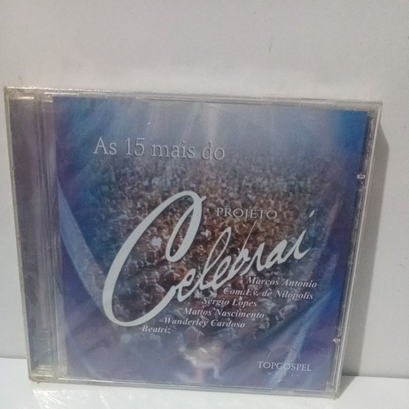 Cd As 15 Maís Do Projeto Celebrai Vários Artistas gospel Lacrado de Fabrica Original
