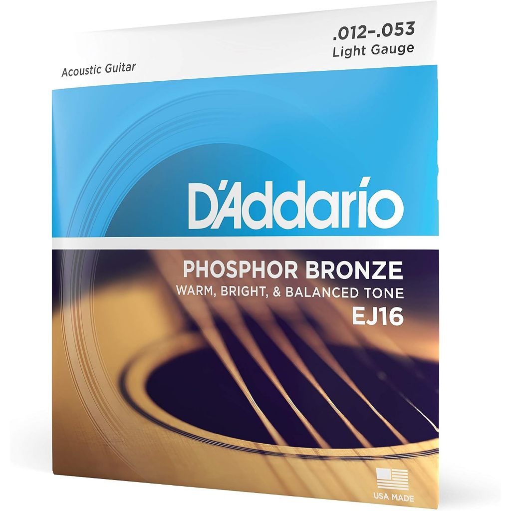 Encordoamento DAddario EJ16 012 P/Violão Aço