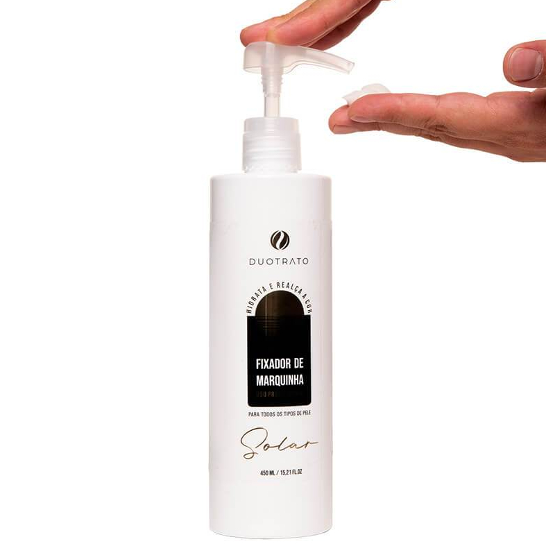 Fixador de Marquinha Duotrato 450ml uso Profissional em Oferta na Shopee
