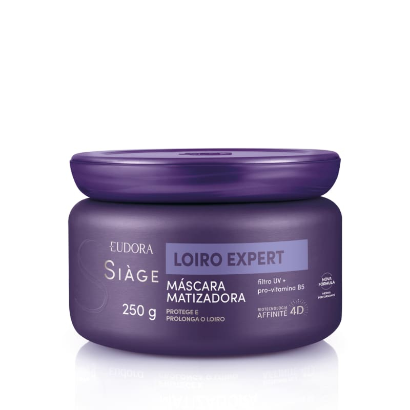 Siàge Máscara Capilar Matizadora  Loiro Expert 250g Eudora