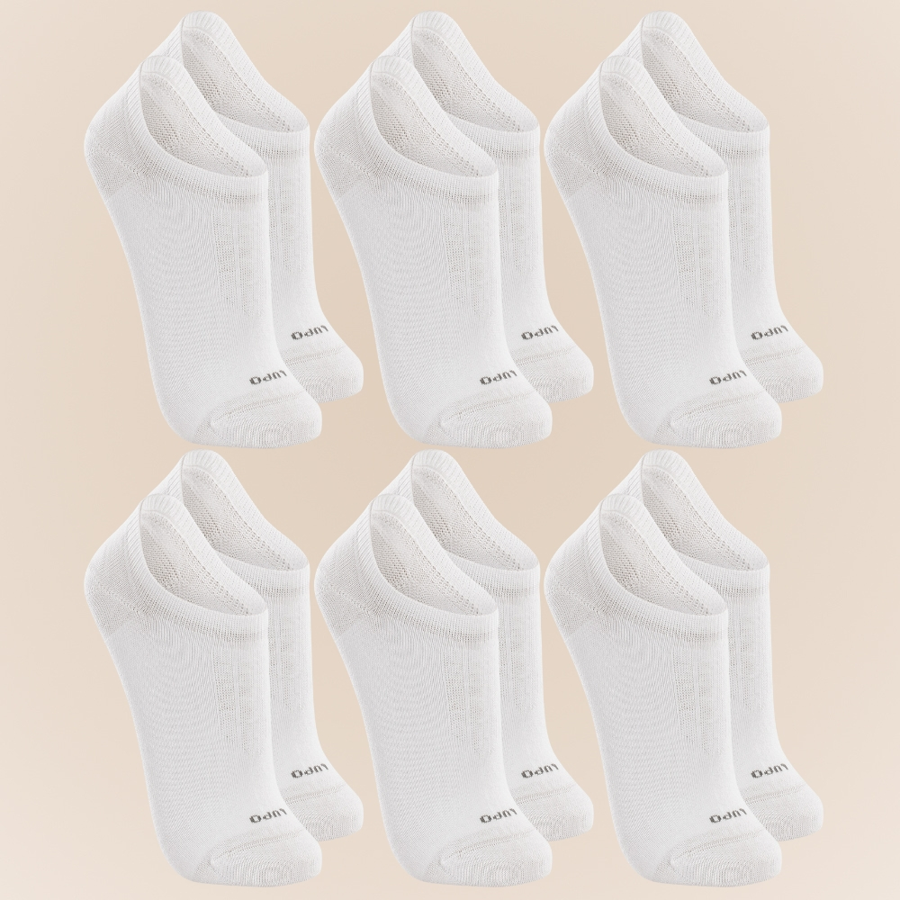 Kit Com 6 Pares Meias Lupo Soquete Sapatilha Invisível Baixa Esportiva Original em Oferta na Shopee