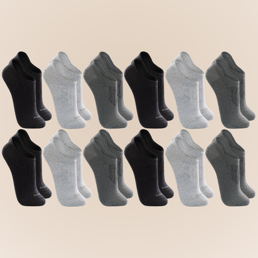 Kit Com 12 Pares Meias Lupo Soquete Sapatilha Invisível Baixa Esportiva Original em Oferta na Shopee