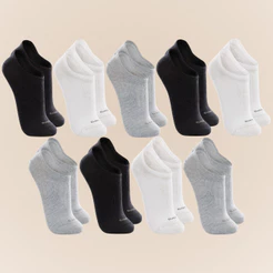 Kit Com 9 Pares Meias Lupo Soquete Sapatilha Invisível Baixa Esportiva Original