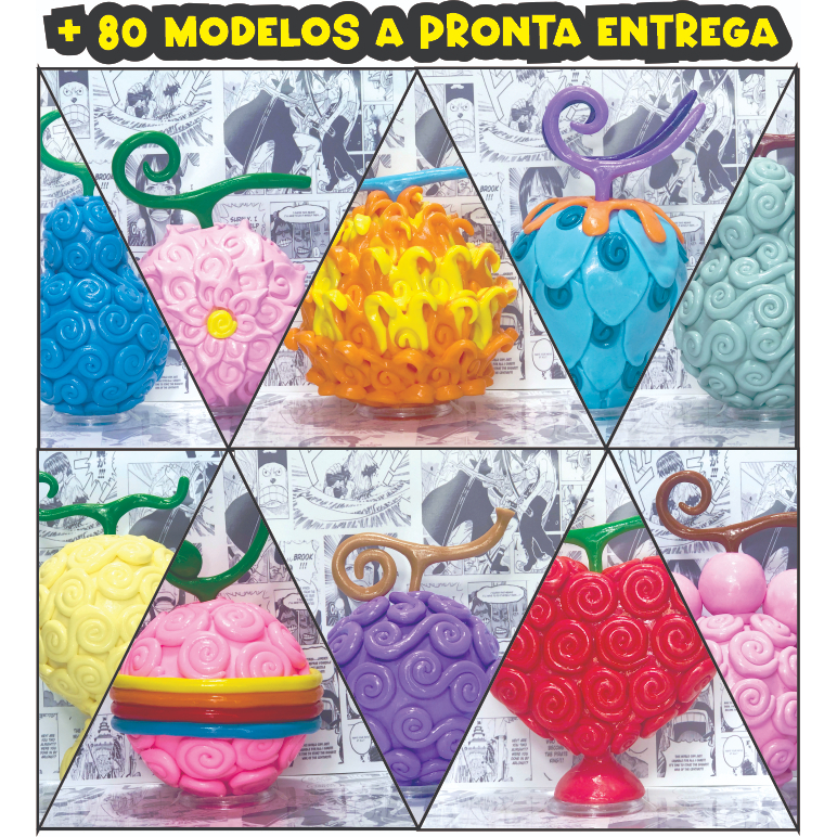 Action Figure - Akuma no mi - One Piece - Zoro - Otaku - Luffy - Kimetsu no Yaiba