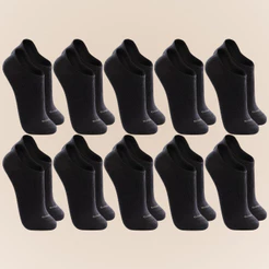 Kit Com 10 Pares Meias Lupo Soquete Sapatilha Invisível Baixa Esportiva Original