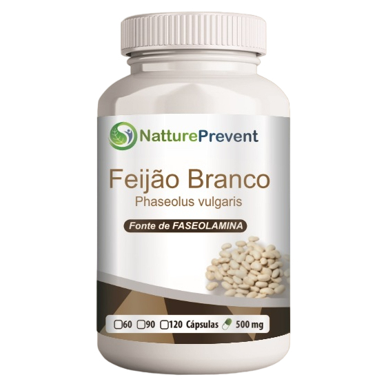 Feijão BranCaps 60 / 90 / 120 Cápsulas 500mg - suplemento alimentar  - BIONATIVE