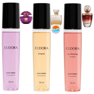 Body Spray Lá Victorie Intense, EDP Roxinho, Imensi