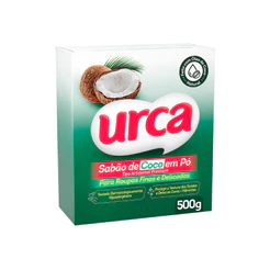 Lava Roupas Pó Coco Urca Cartucho - 500g