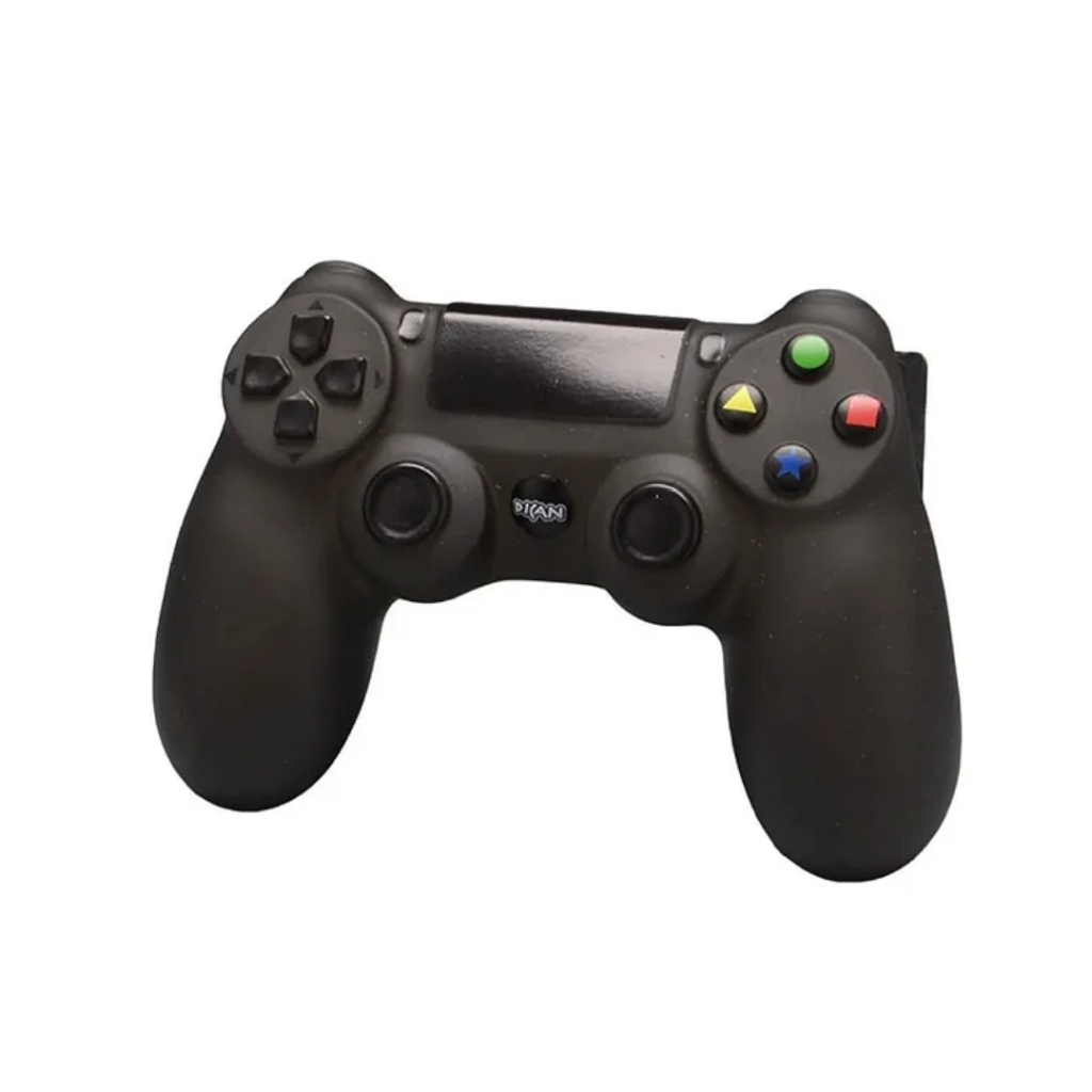 Mordedor Infantil Controle Video Game Preto Vinil - Dican em Oferta na Shopee