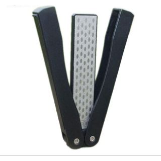 Afiador Amolador De Facas Dobrável Chaira Duplo Diamantado em Oferta na Shopee