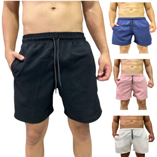 Short Linho Masculino Mauricinho Bermuda Moda Praia Envio Imediato