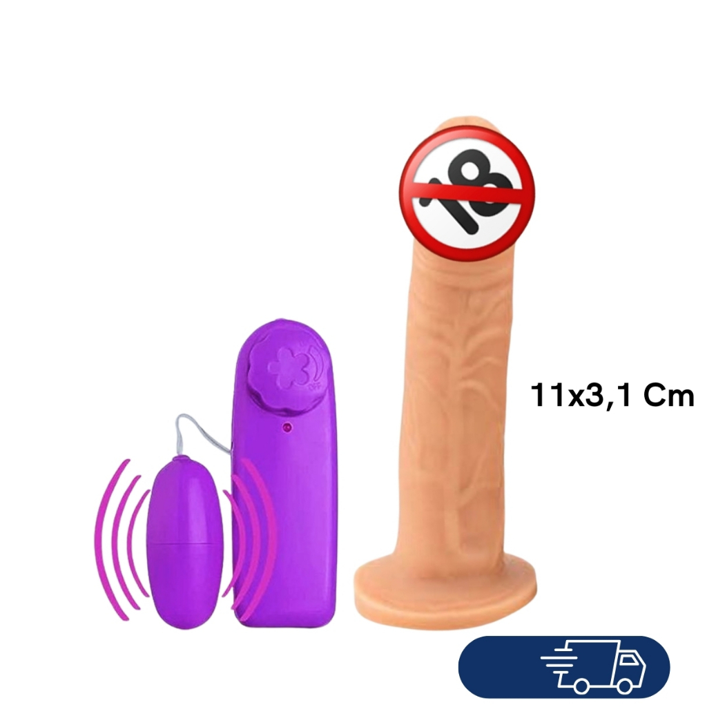 kit Sex shop  Vibrador Clitóris Pênis de Borracha 11,7 cm kit Erótico Sexual em Oferta na Shopee