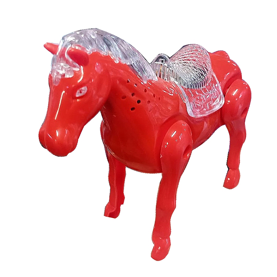 Cavalinho de brinquedo que anda e acende luz