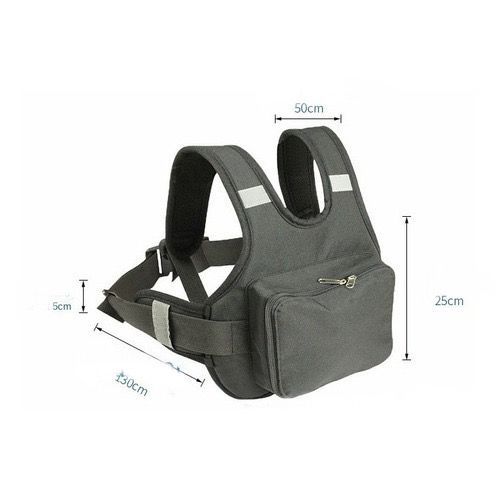 CINTO DE SEGURANÇA INFANTIL PARA MOTO COLETE COM BOLSO — imagem 2 de 2