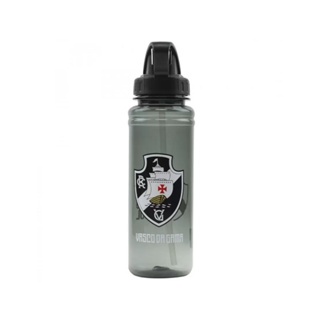 Garrafa Com Canudo Retrátil 700ml Vasco Oficial