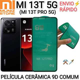 Película Mi 13T/Xiaomi 13T Pro 5G Cerâmica 9D Full Cover Maleável Películas Anti Shock