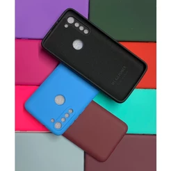 Capa Para Motorola Moto G8 Power / Capa + Pelicula 3D ou Só 1 Capinha Aveludada Case