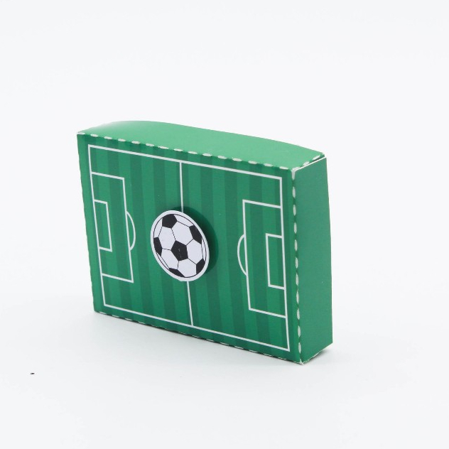 5/10/15/20/25 Caixa Campo para Bis personalizada Festa FUTEBOL