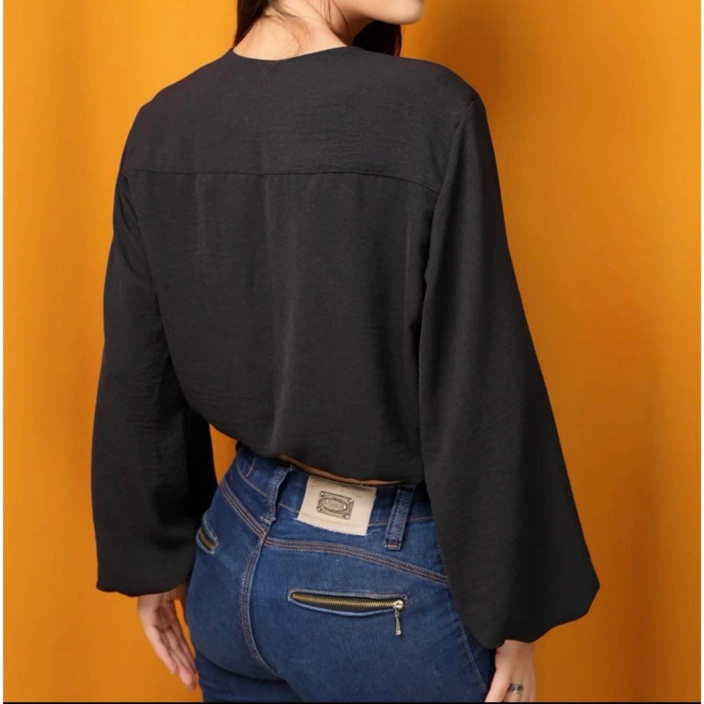 Camisa Feminina MANGA LONGA Tecido Duna