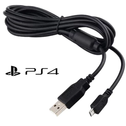 Cabo Para Carregar Controle para Ps4 Sony Com Filtro Envio Imediato 1,5m