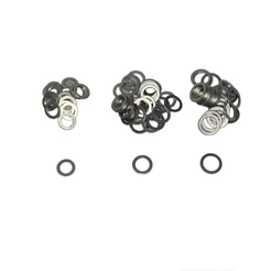 Kit Arruelas Aluminio Vedação/Bujão Carter 12/14/16mm - 50 unidades de cada
