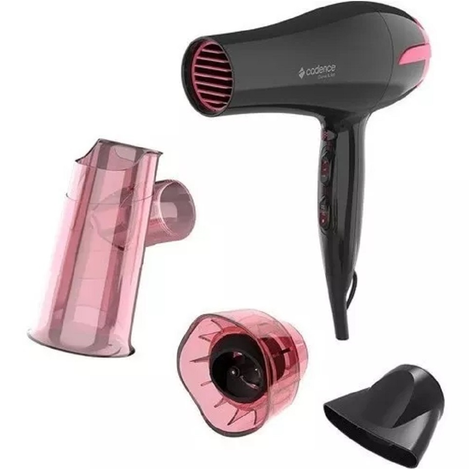 SECADOR DE CABELOS 1900W CADENCE CURVE ART SEC720 - COR PRETO 110V