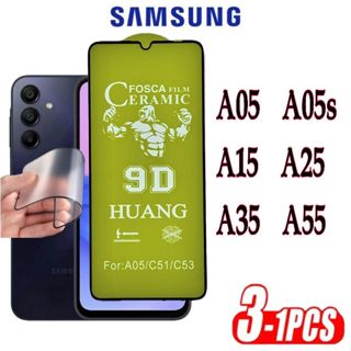 Película Fosca Cerâmica Flexível 9D Hidrogel Samsung A05 A05S A15 A25 A35 A55