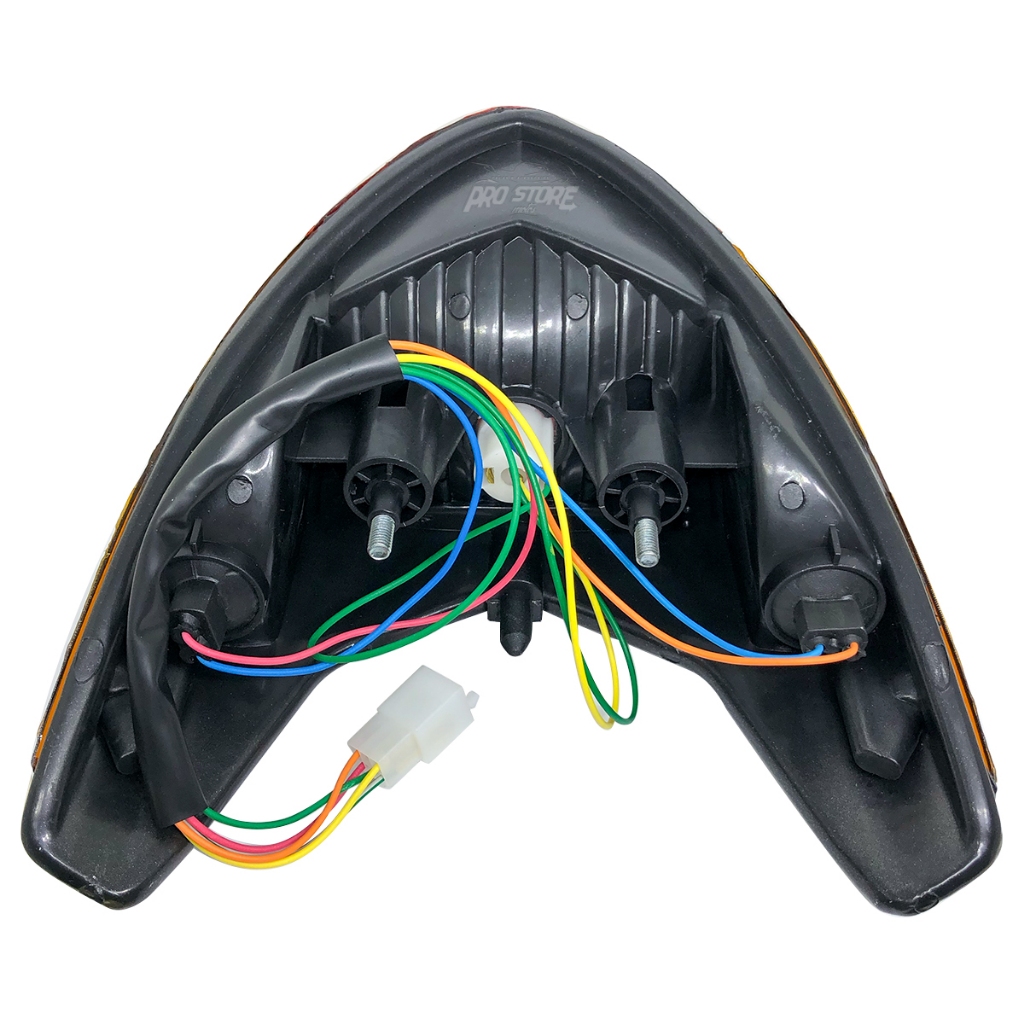 Lanterna Traseira TITAN 150 2009 a 2013 Mix - Flex - Gas. / FAN 150 2010 a 2013 Mix - Flex - Gas. completa. — imagem 2 de 2