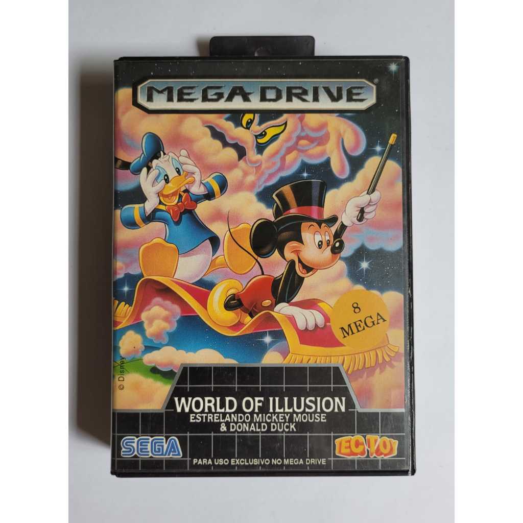 World Of Illusion - Tec Toy - Mega Drive