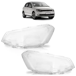 Lente Farol Gol Voyage Saveiro G6 2013 2014 2015 2016 Lente Lisa Acrilico Transparente