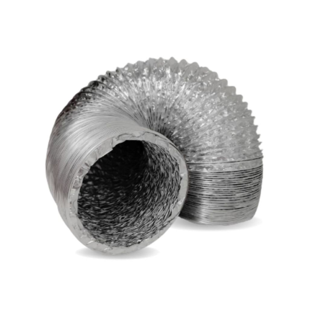 Duto Flexível Aluminizado 6 Polegadas / 150mm Rolo 2m Tubo em Oferta na Shopee