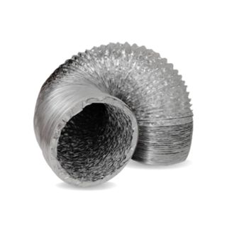 Duto Flexível Aluminizado 6 Polegadas / 150mm Rolo 2m Tubo em Oferta na Shopee