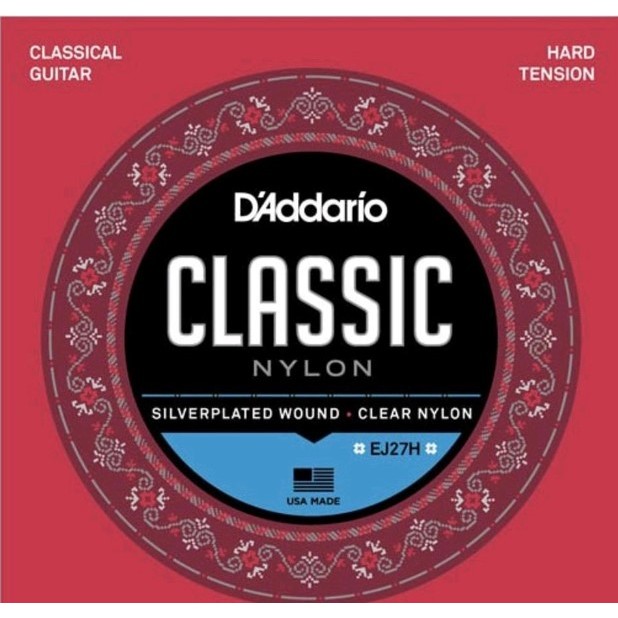 Encordoamento D’Addario Classic EJ27H Violão Nylon