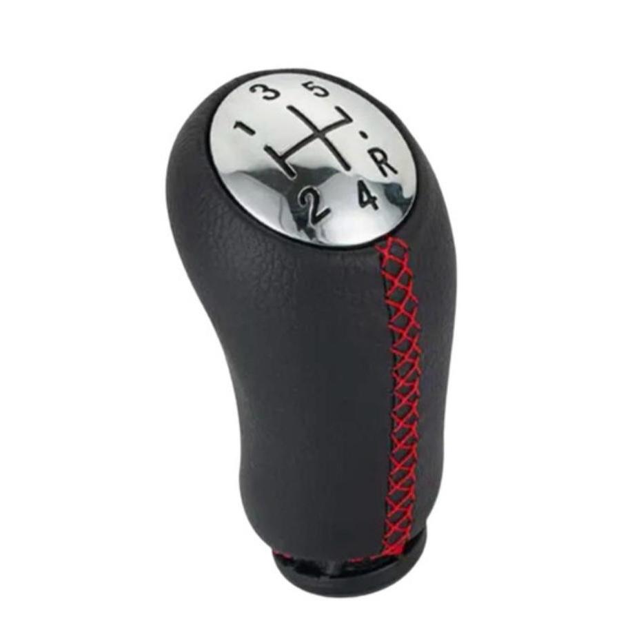 Bola Manopla de cambio Renault Duster, Sandero, Fluence, Logan, Oroch, Captur - Com costura Vermelha