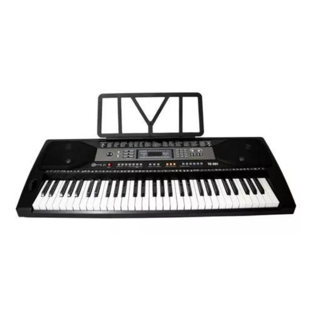 Teclado Musical Spring Tc-361 61 Teclas Preto 110v/220v