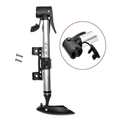 Bomba De Encher Pneu Bicicleta Alumínio Mini Pump Gts Resistente Valvula Grossa E Fina Presta em Oferta na Shopee