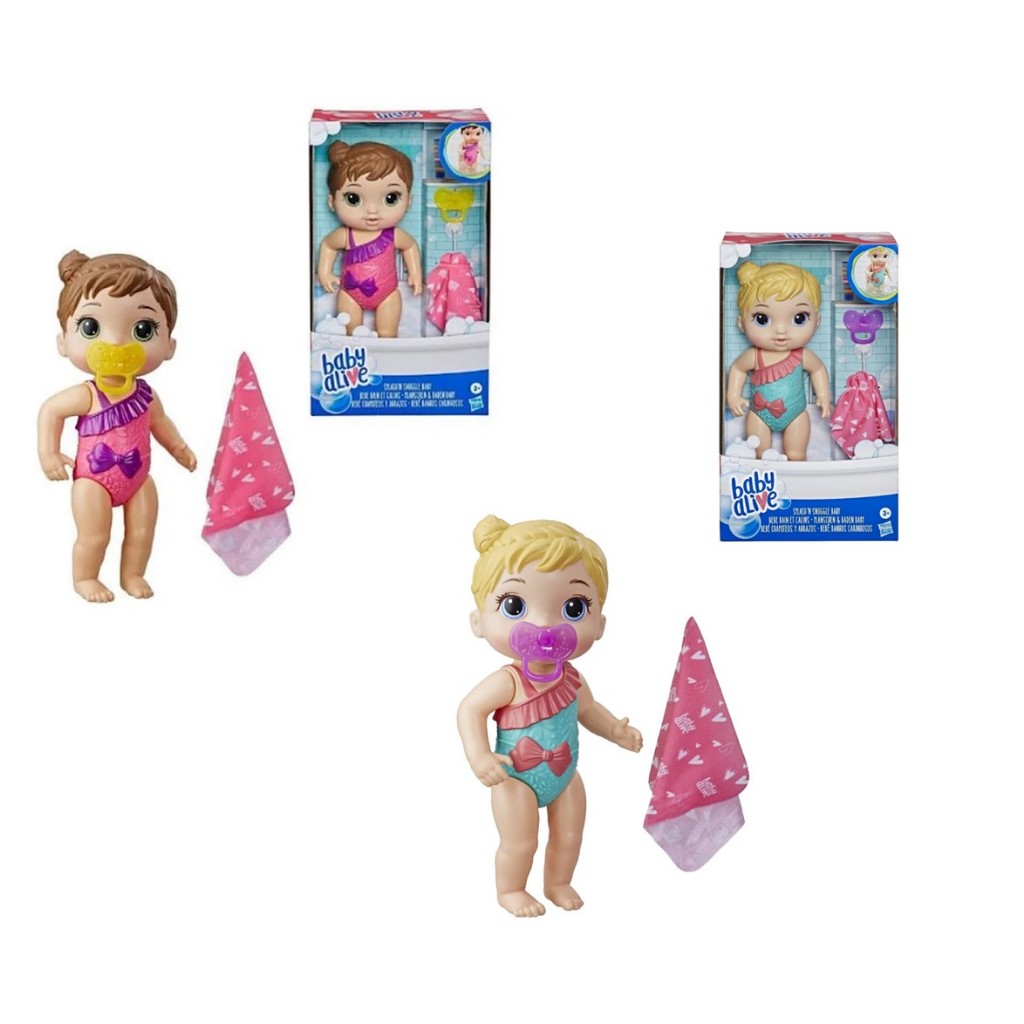 Boneca Baby Alive Hora do Banho Banhos Carinhosos - E8721 Hasbro em Oferta na Shopee