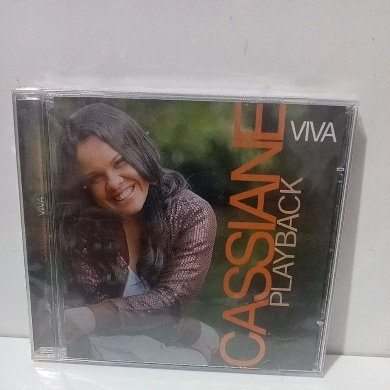 Cd Cassiane Viva Playback Novo de Fabrica Original
