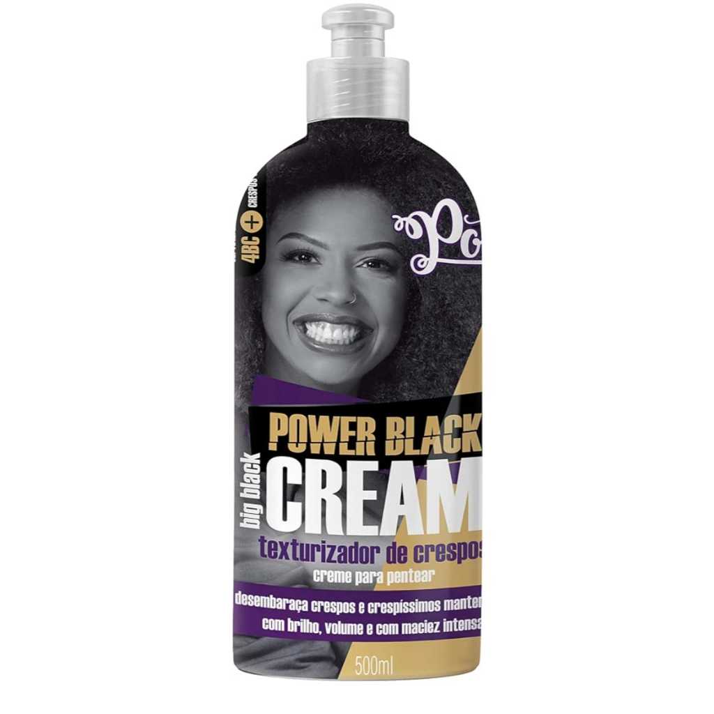 Soul Power Creme Pentear Poder Do Black Big Black Cream 500g