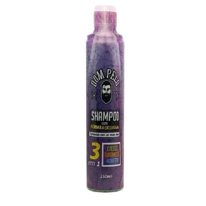 Shampoo 3x1 Cresce Fortalece e Hidrata Dom Pelo 250ml