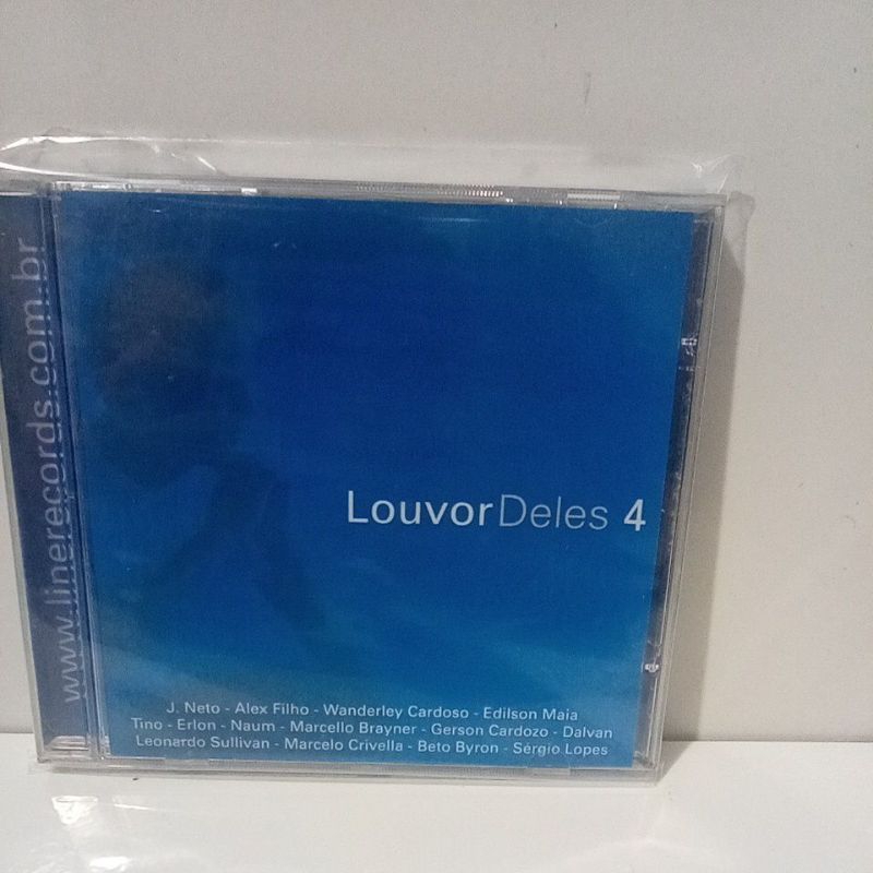 Cd Louvor Deles 4 Vários Artistas Gospel Novo de Fabrica Original