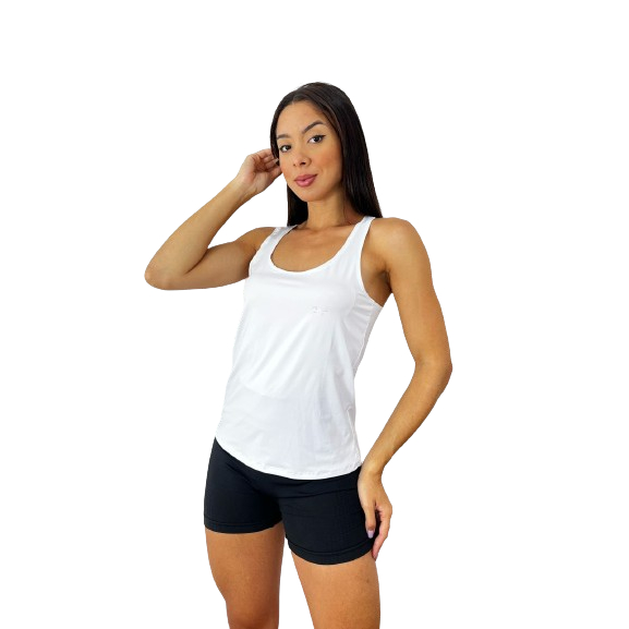 Regata feminina para prática esportiva: caminhada, musculação, crossfit, vôlei, futvôlei, yoga, corrida, beach tenis  e outros.