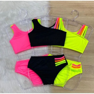 Biquíni infantil e juvenil dos tamanhos 2 ao 16 TEMOS MODELO DO STITCH em Oferta na Shopee