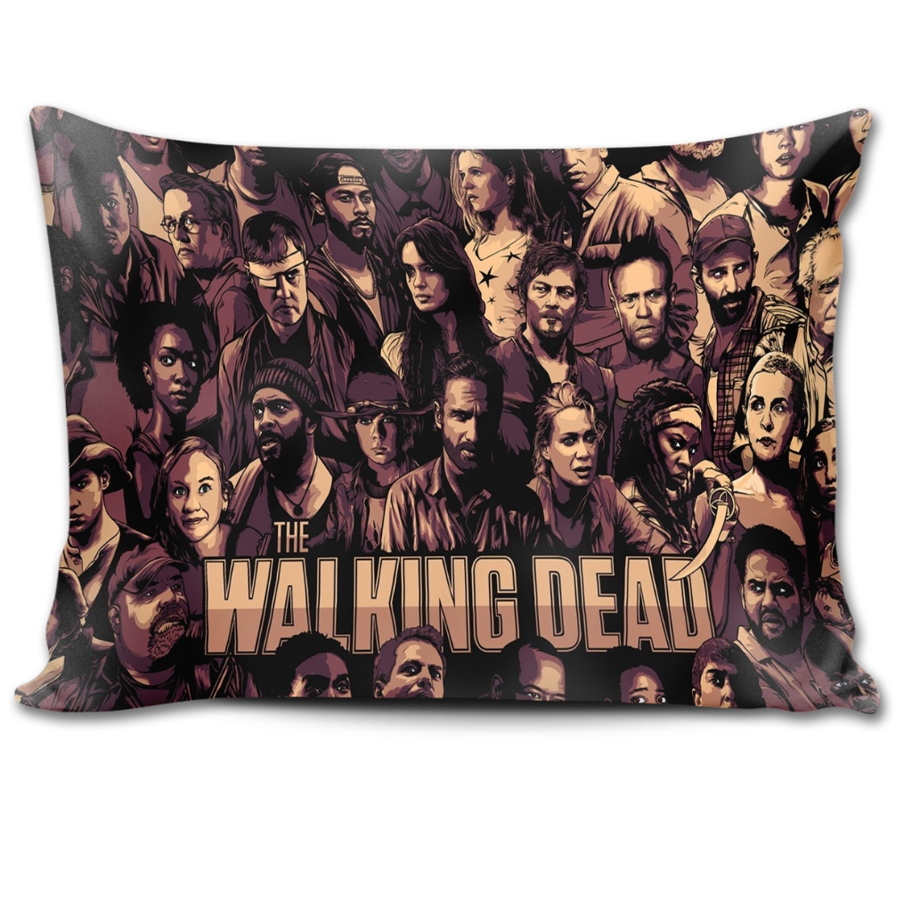 Almofada The Walking Dead – 27x37 | Série TWD, Zumbi, Geek, Presente
