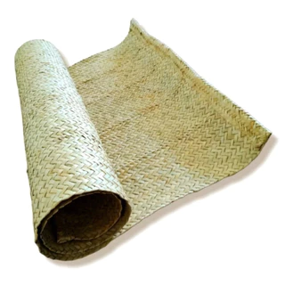 Esteira De Palha Trançada Natural Artesanal Decoraçao Unidade 1.65x80cm
